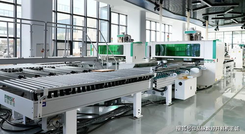 今天,他來了 板式家具工廠又一利器 六面鉆多機連線智能高效鉆孔單元